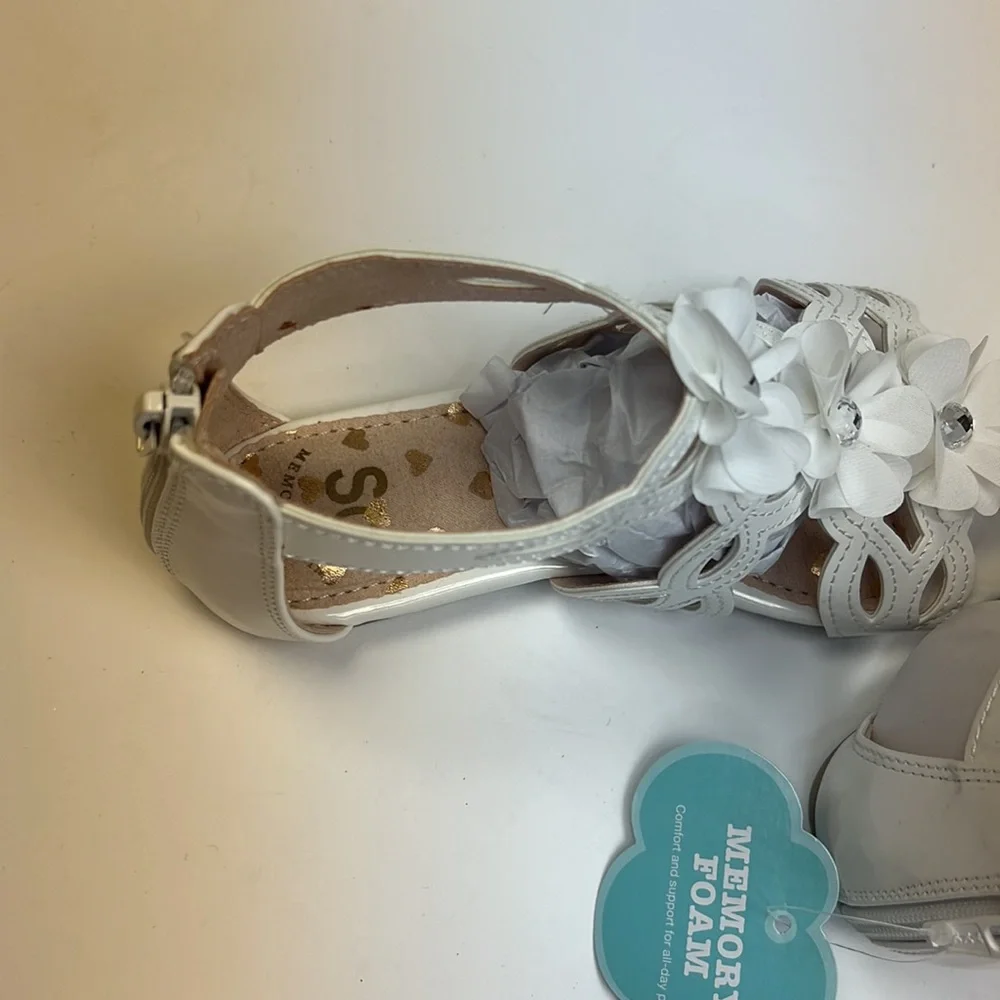 SO white sandals size 13. New with tags